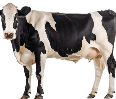 a-black-and-white-dairy-cow-standing-with-an-udder-visible-png